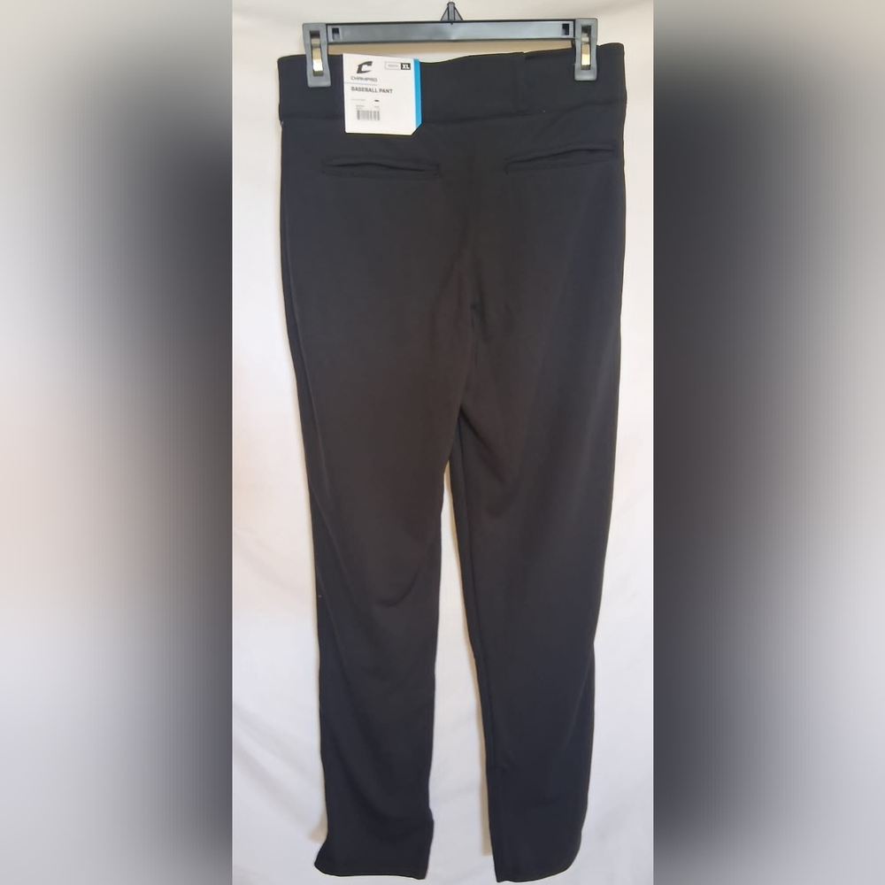Black youth baseball pants.